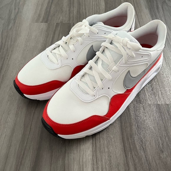 Nike Air Max SC White University Red ๐ - Picture 1 of 6